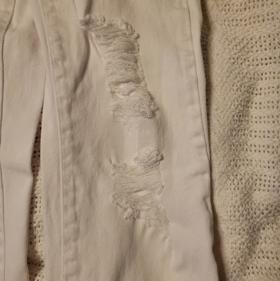 REWASH WHITE DENIM JEANS - Picture 5 of 10